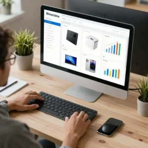 Avatar ilustrado do analista do Qual Devo Comprar segurando uma planilha digital com a coluna 'Índice QDC' em destaque, simbolizando a análise criteriosa e comparativa de produtos.